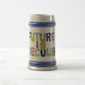 TOEKOMST IS SECULIERE cartoon letters Bierpul (Center)