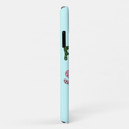 TOEKOMST IS SECULIERE cartoon letters Case-Mate iPhone Case (Achterkant/rechts)