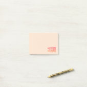 Toekomst is Vrouw Post-IT Opmerkingen Post-it® Notes (Op bureau)