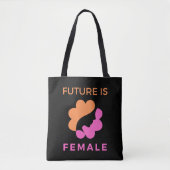Toekomst Is Vrouwelijk Feministisch Tote Bag (Voorkant)