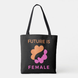 Toekomst Is Vrouwelijk Feministisch Tote Bag