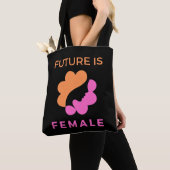 Toekomst Is Vrouwelijk Feministisch Tote Bag (Dichtbij)