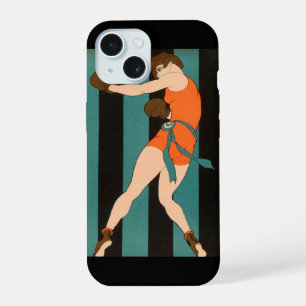 Toekomst is Vrouwelijke Krachtige Boksen Beeldmate iPhone 15 Case