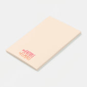 Toekomst is Vrouwelijke Post-It-notities Post-it® Notes (Schuin)