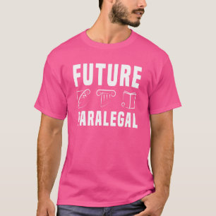 Toekomst jurist advocaat juridisch assistent bedri t-shirt