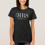 Toekomst mevrouw Bride Bridal Partij T-Shirt<br><div class="desc">Pas de aangepaste tekst hierboven aan. In ons collectie "Voor de toekomst mevrouw" kunt u aanvullende coördinatiepunten vinden.</div>