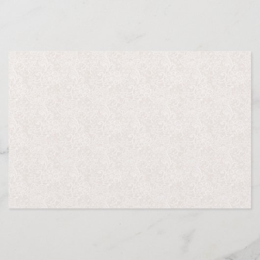 Toekomst mevrouw Bride - Hartelijk dank Briefpapier (Achterkant)