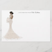 Toekomst mevrouw Bride - Hartelijk dank Briefpapier (Voorkant)