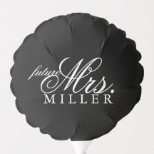 toekomst Mevrouw Vrijgezellenfeest Black