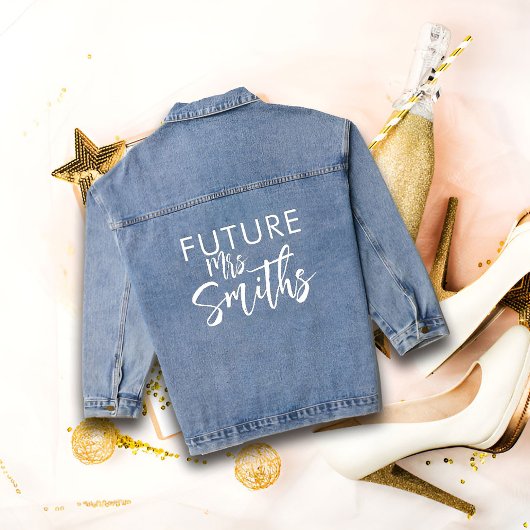 Toekomst Mrs Denim Jas, Gepersonaliseerde bruid om Jacket