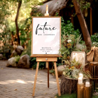 Toekomst Mrs Modern Zwart Handschrift Script Sign