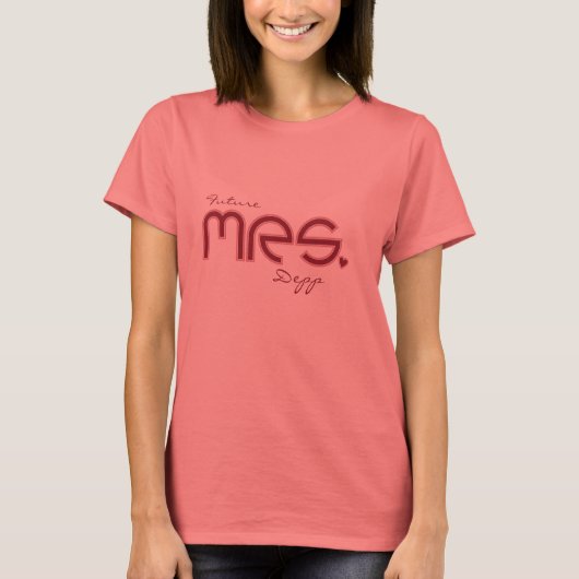  Toekomst Mrs. T-Shirt (Voorkant)