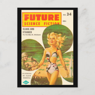 Toekomst (reeks 2) geheel n34 (1957-Fa.Columbia)_P Briefkaart