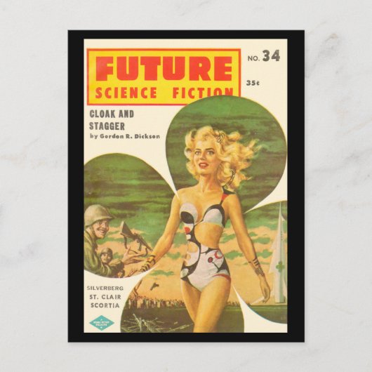 Toekomst (reeks 2) geheel n34 (1957-Fa.Columbia)_P Briefkaart (Voorkant)