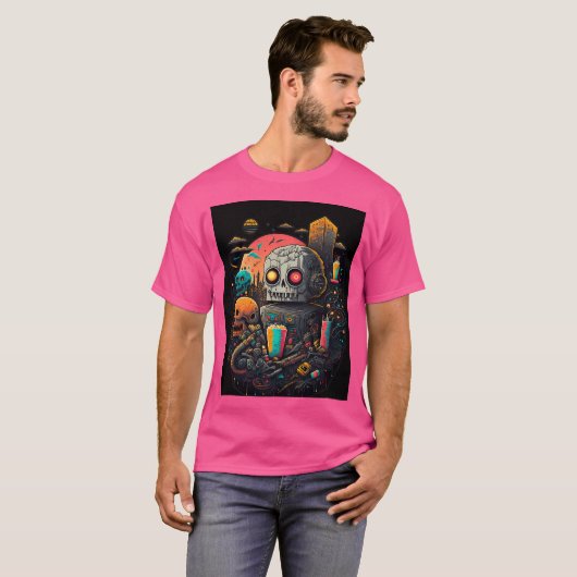 Toekomst van de cinema t-shirt (Voorkant volledig)