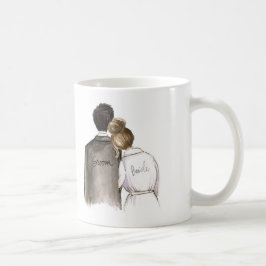 Toekomst van de heer en mevrouw Black Hair Man en Koffiemok