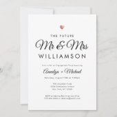 Toekomst van de heer en mevrouw Roos Gold Engageme Kaart (Voorkant)