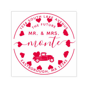 Toekomst van de heer & mevrouw Truck 5 L Return A Zelfinktende Stempel