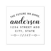 Toekomst van de toekomst van mevrouw Wedding Retur Zelfinktende Stempel (Design)