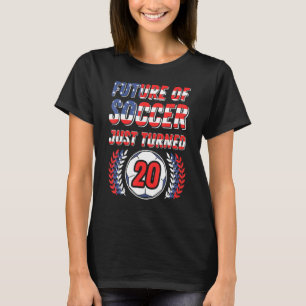 Toekomst van de Voetbal veranderde net 20-jarige c T-shirt