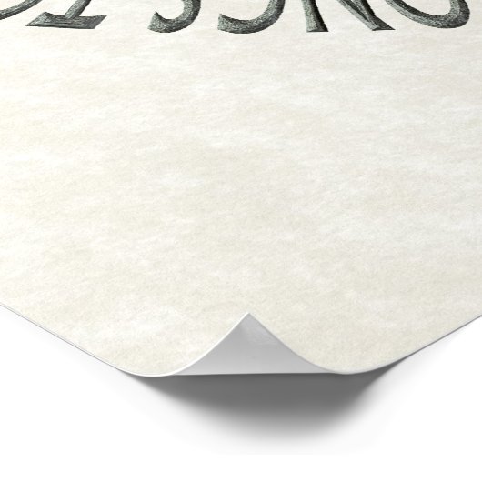 toekomst van de wolf die durft te leven poster (Hoek)