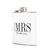 Toekomst van mevrouw Bride Bridal Party Flask Heupfles (Links)