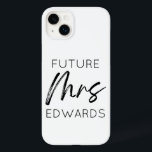 Toekomst van mevrouw Custom Achternaam Bride om ve Case-Mate iPhone 14 Plus Hoesje<br><div class="desc">Dit is een toekomstige Mrs. Custom Achternaam Bruid Om Verloofde iPhone Telefoon Case!</div>