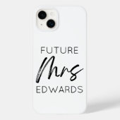 Toekomst van mevrouw Custom Achternaam Bride om ve Case-Mate iPhone Case (Achterkant)
