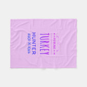 Toekomst van Turkije - Hunter Baby Blanket Fleece Deken (Voorkant (Horizontaal))