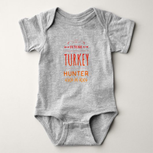 Toekomst van Turkije Hunter Baby Bodysuit (Voorkant)