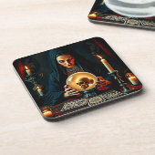 Toekomst Verboden Geheimen Ontwerp Bier Onderzetter (Linkerzijde)