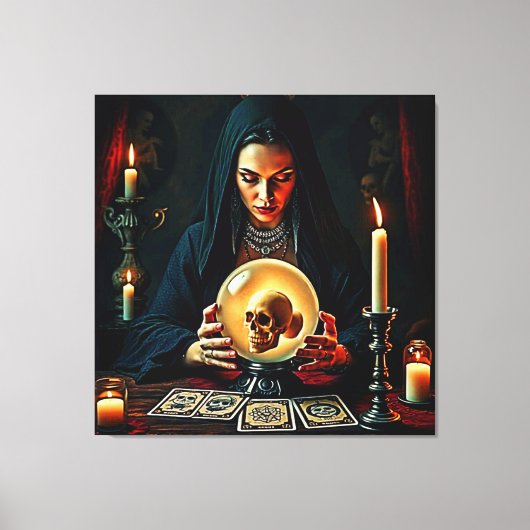 Toekomst Verboden Geheimen Ontwerp Canvas Afdruk (Voorkant)