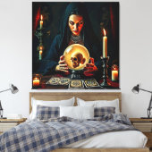 Toekomst Verboden Geheimen Ontwerp Canvas Afdruk (Insitu (Slaapkamer))