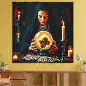 Toekomst Verboden Geheimen Ontwerp Canvas Afdruk (Insitu (Woonkamer))