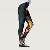Toekomst Verboden Geheimen Ontwerp Leggings (Rechts)