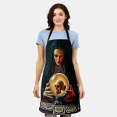 Toekomst Verboden Geheimen Ontwerp Schort (Gedragen)