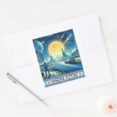 toekomst vierkante sticker (Envelop)