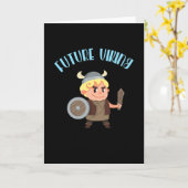 Toekomst Viking Funny Kinderen Scandinavië Kaart (Gele Bloem)