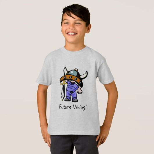 Toekomst Viking! T-shirt (Voorkant volledig)