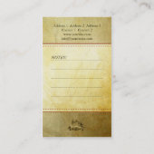 TOEKOMST - Visitekaartje (Achterkant)