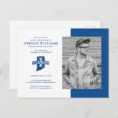 Toekomstig afgestudeerde van Indiana State Aankondigingskaart (Voorkant / Achterkant)