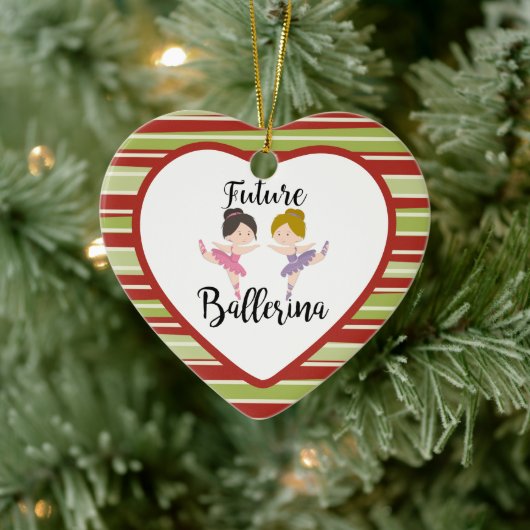toekomstig ballerina keramisch ornament (Boom)