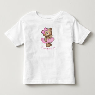 Toekomstig Beer Ballerina Toddler Ruffle T-shirt