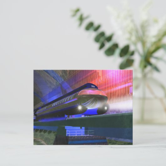 Toekomstig briefkaart (Staand voorkant)