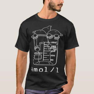 Toekomstig Chemie Dag Chemie Experiment Mo T-shirt