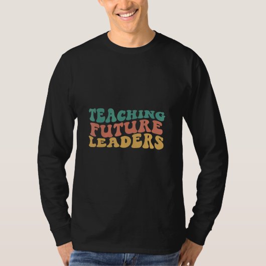 Toekomstig docent Vintage Levenslessen T-shirt (Voorkant)