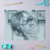 toekomstig document voor menselijk weefsel tissuepapier (Craft)