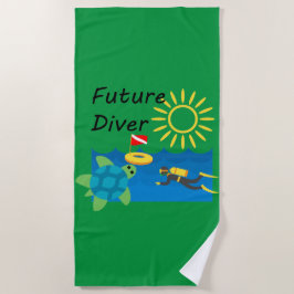 Toekomstig Duikerontwerp - Strandtowel Strandlaken