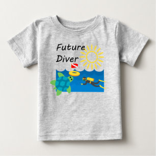 Toekomstig duikontwerp - Baby Fine Jersey T-Shirt