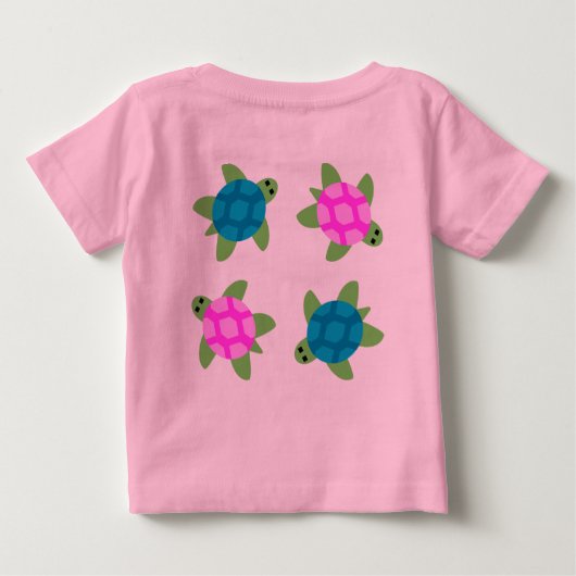 Toekomstig duikontwerp - Baby Fine Jersey T-Shirt (Achterkant)